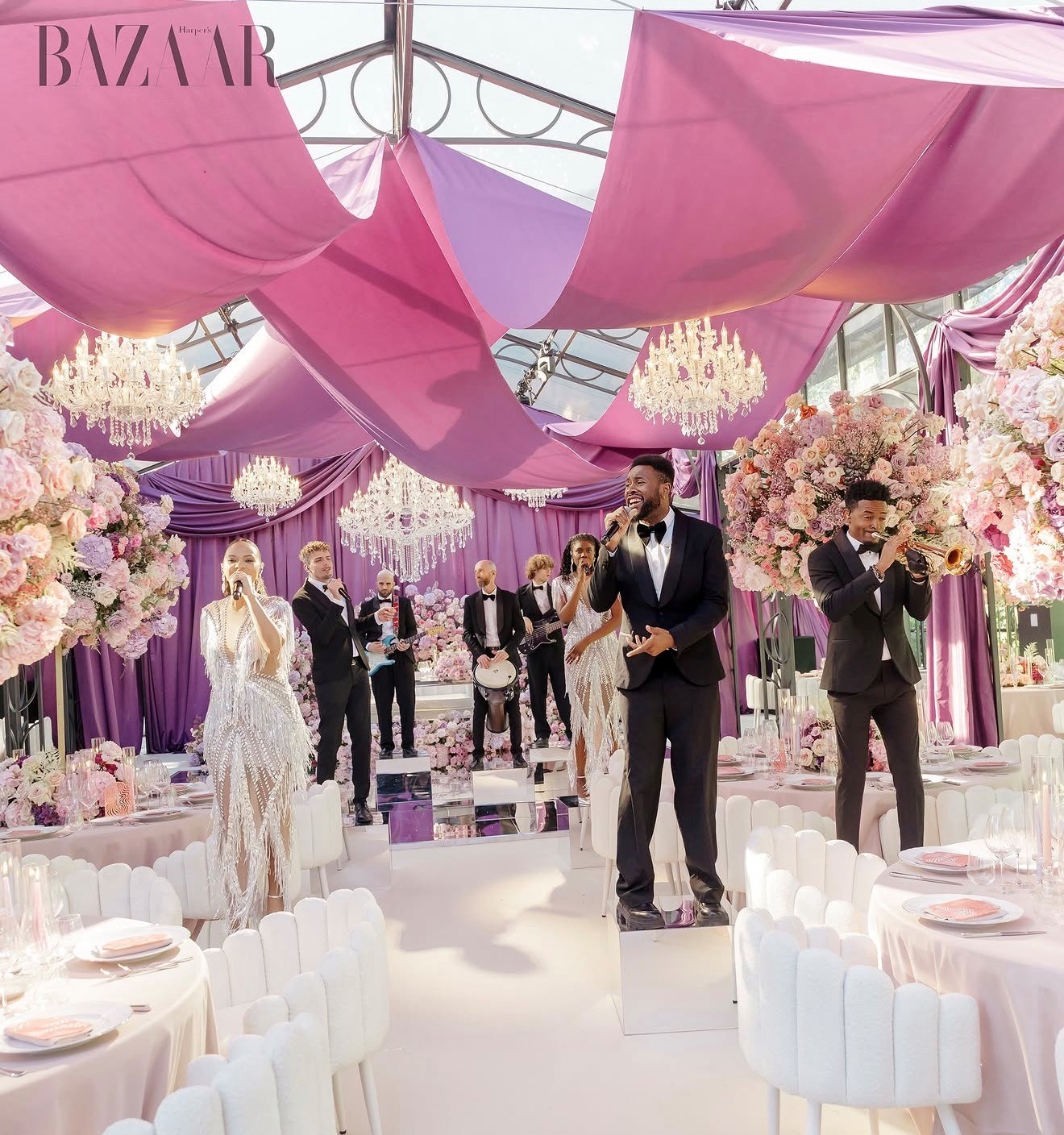 Kronleuchter Vermietung In Harpers Bazaar